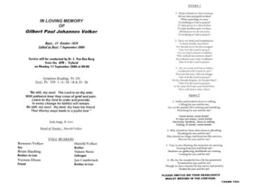 VOLKER-Gilbert-Paul-Johannes-1929-2000-M