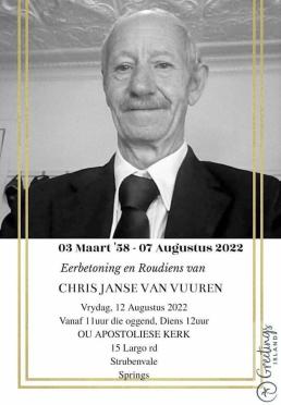 VUUREN-JANSE-VAN-Chris-1958-2022-M