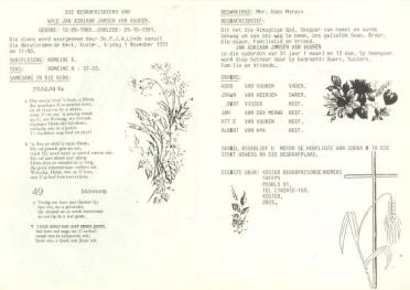 VUUREN-JANSEN-VAN-Jan-Adriaan-1960-1991-GGSA.NoordWesVersameling-M