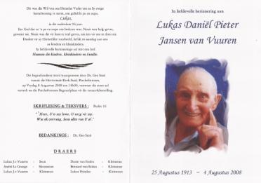 VUUREN-JANSEN-VAN-Lukas-Daniel-Pieter-1913-2008-GGSA.NoordWesVersameling-M