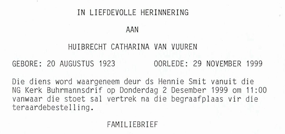VUUREN-VAN-Huibrecht-Catharina-1923-1999-F_02