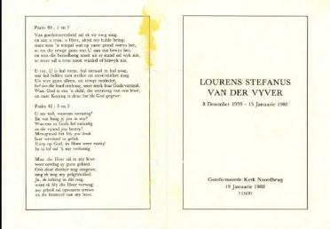 VYVER-VAN-DER-Lourens-Stefanus-Nn-Lourens-1959-1988-GGSA.NoordWesVersameling-M