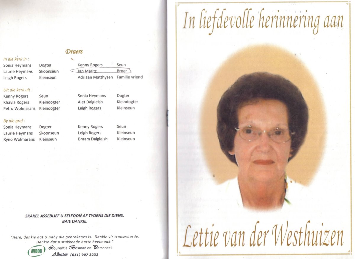 WESTHUIZEN-VAN-DER-Aletta-Mathilda-Nn-Lettie-nee-Maritz-X-Rogers-1934-2012-F_1