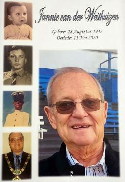 WESTHUIZEN-VAN-DER-Jannie-1947-2020-Navy-M