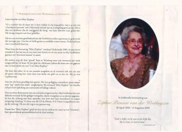 WESTHUYZEN-VAN-DER-Surnames-Vanne