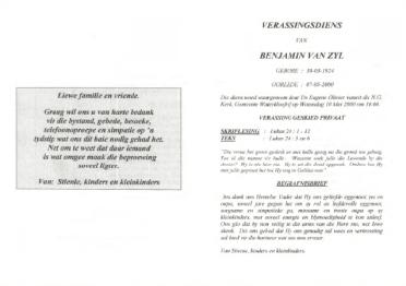 ZYL-VAN-Benjamin-1924-2000-M